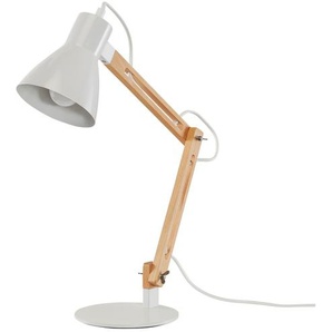 KHG Tischleuchte, 1-flammig | weiß | 35 cm | 55 cm | 16 cm |