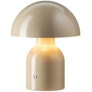 KHG Tischleuchte ¦ beige ¦ Maße (cm): H: 20 Ø: 25