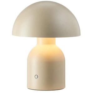 KHG Tischleuchte - beige - Materialmix - 20 cm - 25.0 | Möbel Kraft