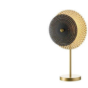 KHG Tischleuchte - gold - Materialmix - 38 cm - 53 cm - cm 26,0 | Möbel Kraft