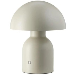 KHG Tischleuchte - grau - Materialmix - 20 cm - 25.0 | Möbel Kraft