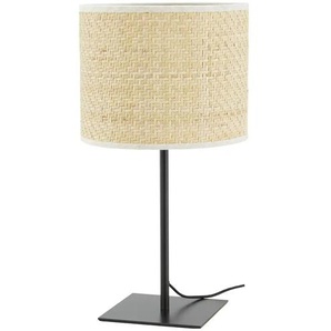 KHG Tischleuchte - holzfarben - Materialmix - 46,5 cm - 25.0 | Möbel Kraft