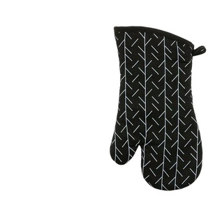 KHG Topfhandschuh - schwarz - 100% Baumwolle - 33 cm | Möbel Kraft