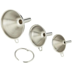 KHG Trichterset - silber - Edelstahl - 7 cm - 8.0 | Möbel Kraft