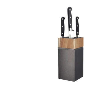 KHG Universal Messerblock | holzfarben | 10,7 cm | 22,3 cm |