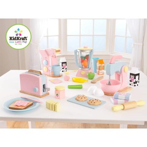 KidKraft 8-teiliges Toaster-Set Pastell 63374