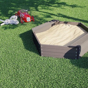 Kiehn-Holz Sandkasten, BxLxH: 109x109x27 cm