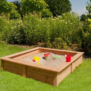 Kiehn-Holz Sandkasten, BxLxH: 148x148x26 cm
