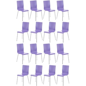 Kikhyl Dining Chair - Modern - Purple - Metal - 43 cm x 47 cm x 87 cm