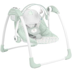 Kikkaboo Babywippe Chillo elektrisch, Schwingfunktion, Musikfunktion, Spielbogen