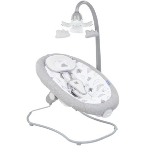 Kikkaboo Babywippe Wolken elektrisch Musikfunktion Licht Vibration Spielbogen