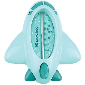 Kikkaboo Wasserthermometer Flugzeug, Badethermometer für ein sicheres Baden