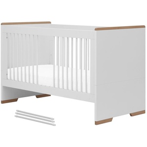Kinder-Kombibett  Soe ¦ weiß ¦ Maße (cm): B: 76 H: 92