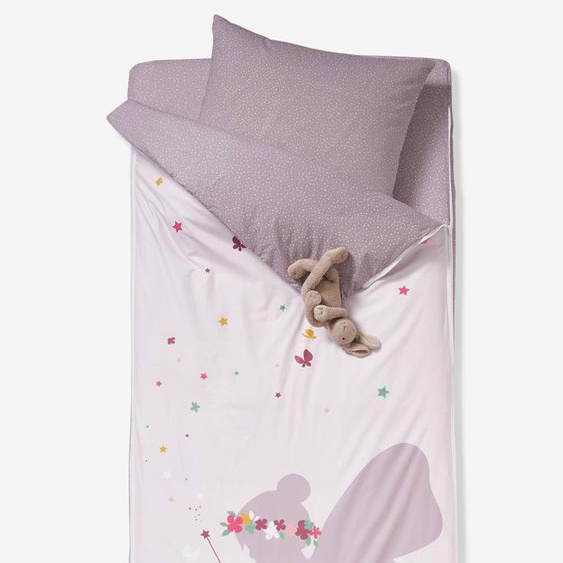 Kinder Schlafsack-Set ,,Kleine Fee mit Innendecke Oeko-Tex® zartrosa