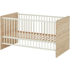 Kinderbett - Materialmix - 144 cm - 80 cm - 82 cm | Möbel Kraft