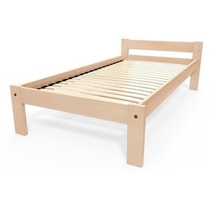 Bett 90x190 Simply aus Buche