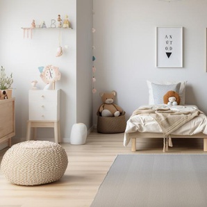 Kinderbett Essential 90 x 200 (cm) / Helles Holz
