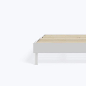 Kinderbett Essential 90 x 200 (cm) / Weißes Holz