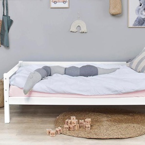 Kinderbett HOPPEKIDS ECO Dream Betten Gr. Liegefläche B/L: 90 cm x 200 cm Betthöhe: 56 cm, H3, Schaumstoffmatratze, weiß Kinder Kinder-Einzelbetten