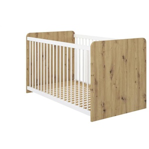 Kinderbett Jamaro Baby | holzfarben | 75,8 cm | 80,5 cm |