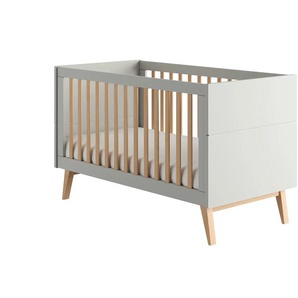 Kinderbett Swing - grau - Materialmix - 76 cm - 89,5 cm | Möbel Kraft