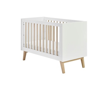pinio Kinderbett Swing - weiß - Materialmix - 66 cm - 89,5 cm | Möbel Kraft