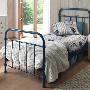 Kinderbett VIPACK Betten Gr. Liegefläche B/L: 90 cm x 200 cm Höhe: 100 cm, kein Härtegrad, ohne Matratze, blau Kinder Kinder-Einzelbetten