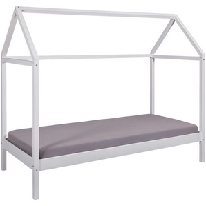 Kinderbett - weiß - Materialmix - 207 cm - 166 cm - 207 cm | Möbel Kraft