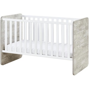 Kinderbett - weiß - Materialmix - 93 cm - 78 cm - 144 cm | Möbel Kraft