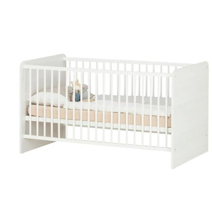 Kinderbett - weiß - Materialmix - 144 cm - 80 cm - cm 82,0 | Möbel Kraft