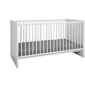 Kinderbett - weiß - Materialmix - 78 cm - 83 cm | Möbel Kraft