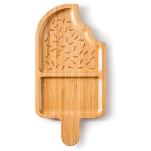 Kindergeschirr Bambusteller Yummy Pop, von Donkey