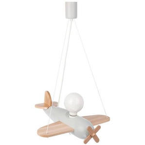 Xxxl Kinderhängeleuchte, Grau, Natur, Holz, Kiefer, 41x75x42 cm, Lampen & Leuchten, Innenbeleuchtung, Leuchten nach Räumen, Babyzimmerlampen