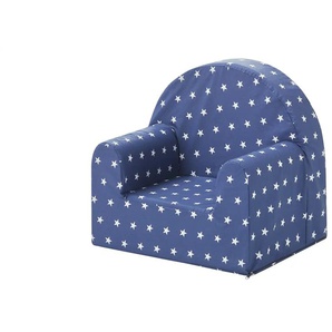Kindersessel   ¦ blau ¦ Maße (cm): B: 51 H: 15 T: 50.0