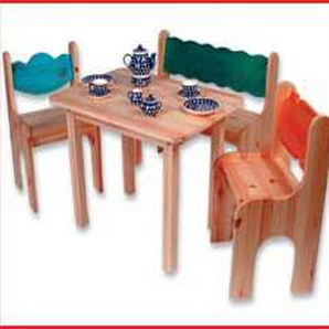 Kindersitzgruppen aus Holz Preisvergleich | Moebel 24