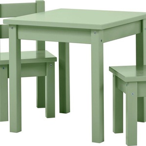 Kindersitzgruppe HOPPEKIDS MADS Kindersitzgruppe Sitzmöbel-Sets grün Baby Kinder Sitzgruppen in vielen Farben, mit drei Stühlen