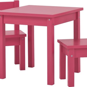 Kindersitzgruppe HOPPEKIDS MADS Kindersitzgruppe Sitzmöbel-Sets pink Baby Kinder Sitzgruppen in vielen Farben, mit zwei Stühlen