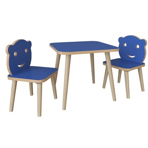 Kindersitzgruppe Set  LiLuLa ¦ blau ¦ Maße (cm): B: 110 H: 52