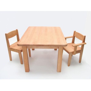 Kinderstühle und Tisch Holz für Kleinkinder massiv