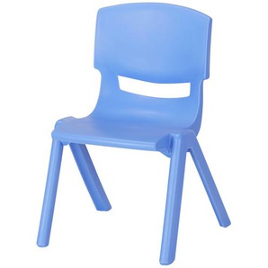 Kinderstuhl   ¦ blau ¦ Maße (cm): B: 33 H: 53 T: 36.0