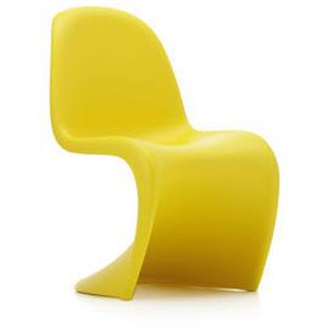 Kinderstuhl Panton Junior plastikmaterial gelb / By Verner Panton, 1959 -  Polypropylen - Vitra - Gelb