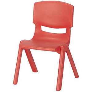 Kinderstuhl   ¦ rot ¦ Maße (cm): B: 33 H: 53 T: 36.0