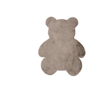 Kinderteppich - beige - Synthetische Fasern - 78 cm | Möbel Kraft