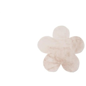 Kinderteppich - beige - Synthetische Fasern - 86 cm | Möbel Kraft