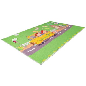 Kinderteppich Coco 200, Arte Espina, rechteckig, Höhe: 5 mm, Fantasievoll bedruckter Kinderteppich, angenehme Haptik