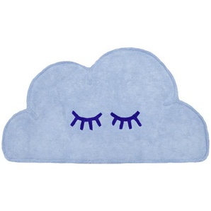 Kinderteppich Happy Rugs , Blau , Textil , Augen , 90 cm , Oeko-Tex® Standard 100 , für Fußbodenheizung geeignet, in verschiedenen Größen erhältlich, waschbar, pflegeleicht, strapazierfähig, rutschfeste Unterfläche , Teppiche & Böden, Teppiche,