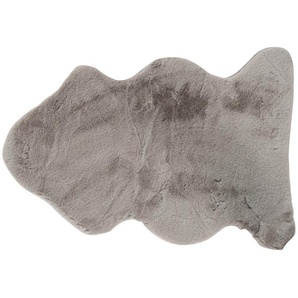 Kinderteppich  Lemmi ¦ silber ¦ Synthetische Fasern,Baumwolle ¦ Maße (cm): B: 55 H: 2,5