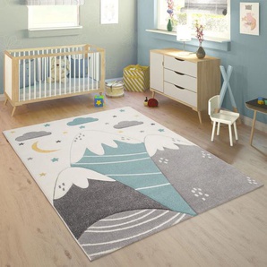 Kinderteppich PACO HOME Cosmo 707 Teppiche Gr. B/L: 160 cm x 230 cm, 13 mm, 1 St., beige (creme) Kinder Kinderzimmerteppiche