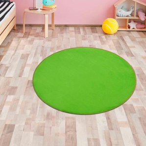 Kinderteppich PRIMAFLOR-IDEEN IN TEXTIL SITZKREIS Teppiche Gr. Ø 133 cm, 5 mm, 1 St., grün Kinder Spielteppich Teppich Kinderzimmerteppiche Teppiche ideal im Kinderzimmer