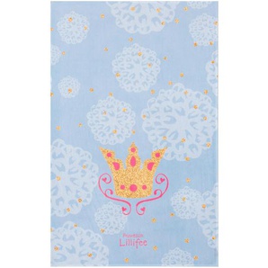 Kinderteppich Prinzessin Lillifee , Blau, Pink, Hellblau , Textil , Prinzessin , rund , 100 cm , Oeko-Tex® Standard 100 , für Fußbodenheizung geeignet, rutschfest , Teppiche & Böden, Teppiche, Kinderteppiche